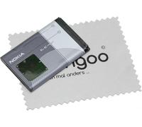 Batterie Pour D'origine Nokia Bl-4c Li-Ion Pour Nokia 6101/6102/6103/6125/6131/6136/6170/6260/6300/6300i Avec Chiffon De Nettoyage Mungoo