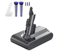 Batterie pour Dyson Aspirateurs V7 SV11,STANEW Batterie de Remplacement pour Dyson V7,Motorhead Pro, Animal, Trigger, Fluffy, Mattress,Absolute, avec 2 Filtres,Li-ION 21.6v 4600mAh