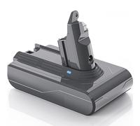 Batterie pour Dyson V6 DC62, LONGFIT Batterie Li-on 6500mAh Dyson V6 Animal V6 Trigger V6 Fluffy V6 Motorhead V6 Absolute Aspirateurs Batterie DC58 DC59 DC61 DC72 DC74 SV03 SV05 SV06 SV07 SV09