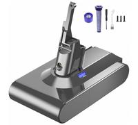 Batterie pour Dyson V8, Compatible avec Batterie V8 SV10 Absolute Animal Fluffy Motorhead Aspirateur à Main sans Fil (3 vis + 2 filtres+ Tournevis + Brosse de Nettoyage)