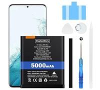 Batterie pour Galaxy S20 Ultra SM-G988, 5 000 mAh EB-BG988ABY Li-polymère Remplacer la Batterie avec Kit d'outils de Réparation