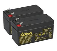 Batterie Pour Hill-Rom Avantguard 1600 - 2x 12V 1,2Ah