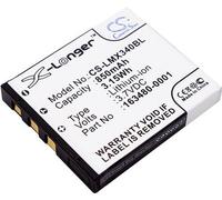 Batterie pour Honeywell Voyager 1602G, LXE Bluetooth Ring Scanner et autres, 850 mAh, Li-Ion