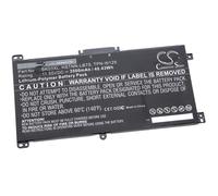Batterie pour HP Pavilion X360 14-BA080TX 14-BA081NG 14-BA078TU 3500mAh