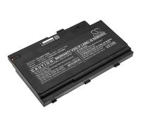 Batterie pour HP Zbook 17 G4, 8300 mAh, Li-Ion