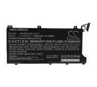 Batterie pour Huawei MateBook D VLT-W60A VLT-W50 3600mAh