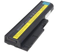 Batterie pour IBM/Lenovo ThinkPad R60, T60, Li-Ion, 10.8V, 5200mAh, 56.2Wh, noir