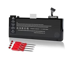 Batterie pour Macbook Pro 13 Mid 2012 2010 2009 Early & Late 2011 Battery A1278 A1322 pour Apple Mac Book Pro MB990LL/A MB990CH/A MB990J/A 661-5229 661-557