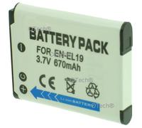 Batterie pour NIKON COOLPIX S33 - Otech G