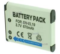 Batterie pour NIKON COOLPIX S6600 - Garantie 1 an