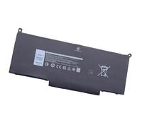 Batterie pour Ordinateur Portable F3YGT Compatible avec Dell Latitude 12 7000 7280 7480 DM3WC 0DM3WC 2X39G Batterie De Remplacement pour Ordinateur Portable