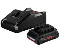 Batterie pour outil et chargeur Bosch Professional ProCORE18V 4.0Ah + GAL 18V-40 Professional 1600A01U7U 4 Ah Li-Ion
