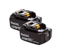 Makita Batteries BL 1850 B 5 Ah - 18 V( 197280-8 ) - 2 pièces