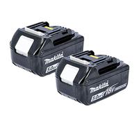 Makita Pack de 2 batteries 18V 5Ah Li‑ion avec témoin de charge