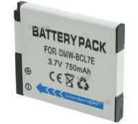 Batterie pour PANASONIC DMW-BCL7E - Garantie 1 an