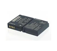 Batterie pour Panasonic LUMIX DMC-TZ10 Li-Ion 3,6 Volt 895 mAh noir