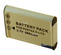 Batterie pour PENTAX OPTIO W80 - Garantie 1 an