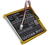 Batterie pour radio de poche numérique DAB, DAB+ Sony XDR-P1DBP, 3,7 V, Li-polymère