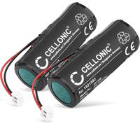 , Batterie Pour Rasoir Compatible Avec Wella Xpert Hs71, 1/Ur18500l, Profi, 1531582 (3.7v, 1400mah) 2 Pièces[Ras98406]