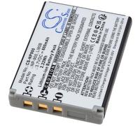 Batterie pour Rollei Prego DP5200, 3,7V, Li-Ion