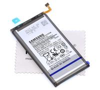 Batterie pour Samsung d'origine EB-BG975ABU pour Samsung Galaxy S10 Plus / S10+ (G975F) avec chiffon de nettoyage mungoo