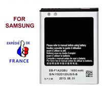 Samsung Batterie EB-F1A2GBU Li-Ion 1650mAh 3,7V pour Galaxy S2 SII I9100/I9105 Originale