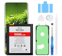Batterie pour Samsung Galaxy S20 Ultra, batterie de remplacement de 5000mAh haute capacité pour Galaxy S20 Ultra (EB-BG988ABY) avec outils de réparation professionnels