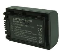 Batterie pour SONY HANDYCAM NEX-VG20H