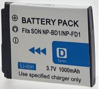 Batterie pour SONY NP-BD1