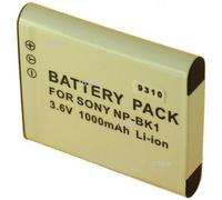 Batterie pour SONY NP-BK1 - Garantie 1 an