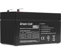 Batterie pour système d'alimentation sans coupure UPS Green Cell AGM17 1.2 Ah 12 V