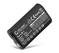 , Batterie pour Télécommande Compatible avec Rode VideoMic Pro Plus, Performer TX-M2, LB-1 (3.7V 1300mAh)