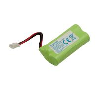 Batterie pour Téléphone Philips DECT 215 Trio / Kala 300 NiMH 2.4V 650mAh 1.6Wh Vert