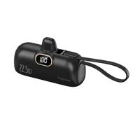 Batterie pour tion bancaire, chargeur portable - Chargeur compact pour téléphone PD 22,5 W 5000 mAh - Le chargeur de téléphone les cadeaux pour la famille et les amis pour la maison, en