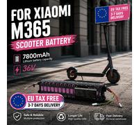Batterie pour trottinette électrique 10S3P 36V 7,8Ah M356, batterie m365, batterie 18650 avec communication Bluetooth étanche pour batterie Xiaomi M356 M36-7800MAH-4PCS