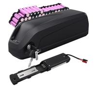 Batterie pour Vélo Électrique, 36 V 15 Ah, Pliable, avec Chargeur Et BMS, Verrouillage De Sécurité, Plaque De Base À 4 Broches, Batterie Li-ION Rechargeable, Port USB 36V 15Ah