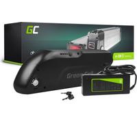 GreenCell E-Bike Battery 36V 13Ah Electric Bicycle Li-Ion Down Tube with - Batterie - 13.0 (Spécifique à l'appareil, 13000 mAh), Pile