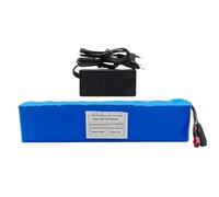 Batterie pour vélo électrique 60 V 38 Ah pour vélos électriques et scooters, 16S2P aux ions de lithium avec chargeur et BMS, durable et portable, compatible avec différents modèles (T)