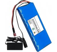 Batterie pour Vélo Électrique À Assistance Au Pédalage 36V 20Ahbloc-Batterie pour Vélo Électrique, BMS Intégré, avec Chargeur, Batterie Lithium-ION Rechargeable 36V 20Ah,XT60+DC