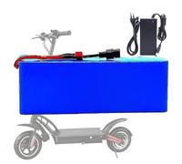 Batterie pour Vélo Électrique, Bloc-Batterie Lithium-ION 48 V 58 Ah 13S3p pour Vélos, Scooters, Karts Et Fauteuils Roulants Électriques avec Protection BMS Et Chargeur. Bullet+SM