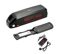 Batterie pour vélo électrique Hailong 36 V/48 V 13 Ah/15 Ah/17,5 Ah/18 Ah pour Moteur 1 000 W, 750 W, 500 W, 350 W ou 250 W avec Chargeur et BMS (48V 17.5AH)