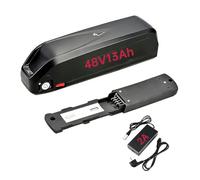 Batterie pour vélo électrique Hailong 36 V/48 V 13 Ah/15 Ah/17,5 Ah/18 Ah pour Moteur 1 000 W, 750 W, 500 W, 350 W ou 250 W avec Chargeur et BMS (48V 13AH)