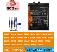 Batterie pour Xiaomi Redmi Note A3 K30 K40 7 7A 8 8T 9 9T 9S 10 10T 10S 10X 11 11T 12 12T Lite POCO M2 F3 M3 X3 X4 X5 Pro BN4A