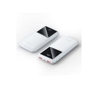 Batterie Vention Powerbank 10000mAh 22,5W USB (C+A+A) avec écran LED - Couleur blanche