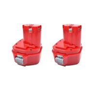 Batterie Powtree NI-MH 12 V 4,0 Ah compatible avec les outils électriques Makita 12 V Ni-MH, remplacement for perceuse, PA12 1220 1222 1235 1233(2 pc battery)