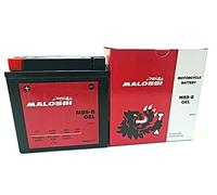 Batterie préchargée au gel Malossi MB9-B prête à l'emploi pour Vespa PX 125 150 200 LML