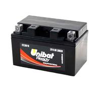 Batterie préchargée Unibat YTZ10S compatible avec Yamaha MT-07 M7-09 MT-10 XSR 700 900 YZF-R6 FZ8 Fazer