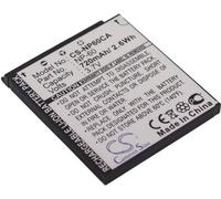 Batterie pro Casio Exilim Zoom EX-Z19, Exilim Zoom EX-Z85, Exilim Zoom EX-Z9, a další, 720, Li-Ion