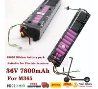 Batterie professionnelle originale 36V 7800mAh, adaptée au pack de batteries dédié Xiaomi M365 M356 Pro, batterie lithium-ion 36V 7800mAh 36V-7800mAh