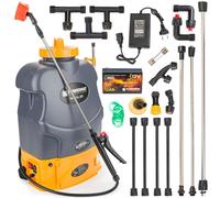 Batterie Pulvérisateur Dos 15 Ah à Pompe Engrais de Jardin 20 L